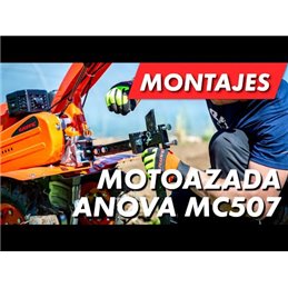 Motoazada Anova 7 C.V - Cuchillas Grandes ( Aporcador + Ruedas ) Anova MC507