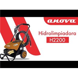 Hidrolimpiadora Anova 2200W  90Bar 12.8L/Min - Autoaspirante Anova H2200