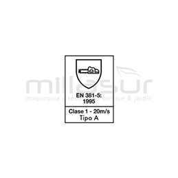 1 X Zahon Anticorte Eco Talla Unica - Clase 1 - Tipo A Anova 99-607