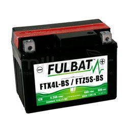 1 X Bateria Moto Ftx4L-Bs 12V Libre Mantenimiento 3.2Ah (113 X 70 X 85) +Der. Anova 99-1873