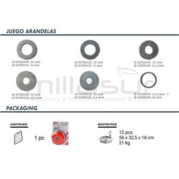 1 X Cabezal Universal Whips 25/2-4 Para Nylsaw 2 / 4 Hilos Anova 55-729