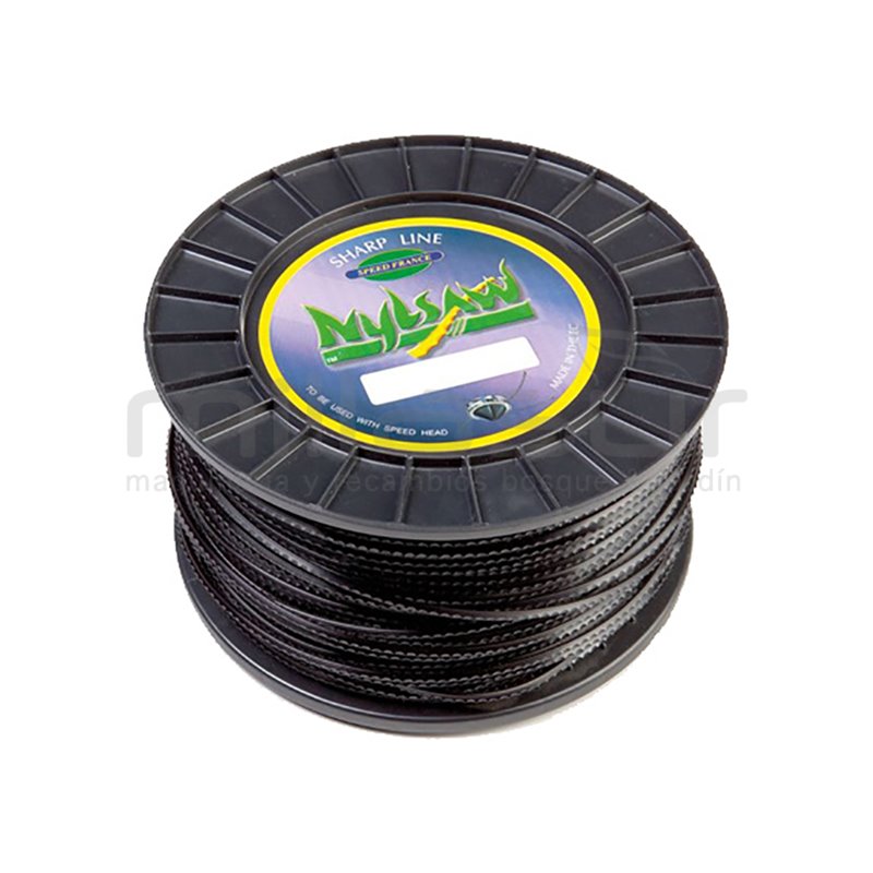 1 X Bobina Nylon "Diente Tiburon" 58 M. X 4.50 Mm. Anova 55-1616 1 X Bobina Nylon "Diente Tiburon" 58 M. X 4.50 Mm. Anova 55-1616