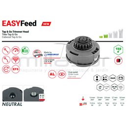 1 X Cabezal Easywork 102 Carga Rápida - Sin Adaptador Anova 55-1392