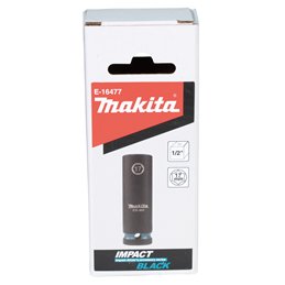 Llave de vaso Impact Black, 1/2", 17 mm Makita E-16477