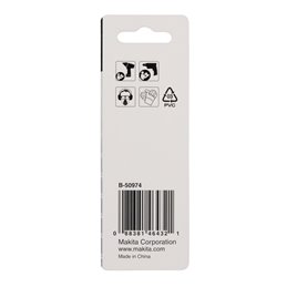 Broca de metal HSS-TiN, 6,0 x 80 mm Makita B-50974