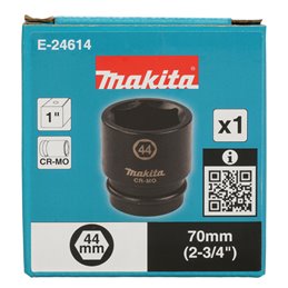 Llave de vaso 1", 44 x 70 mm Makita E-24614