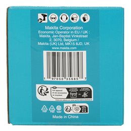 Llave de vaso 1", 70 x 96 mm Makita E-24670