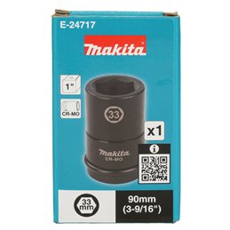Llave de vaso 1", 33 x 90 mm Makita E-24717