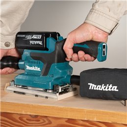 Lijadora orbital LXT® Makita DBO381ZU