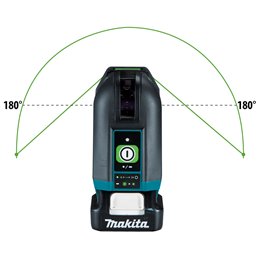 Nivel láser en cruz CXT® Makita SK106GDZ