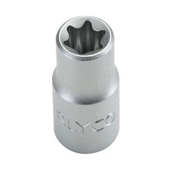 Llave Vaso 1/4 Torx Hembra E4 Alyco