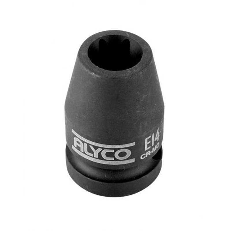 Vaso 1/2 Impacto Torx Hembra E10 Alyco