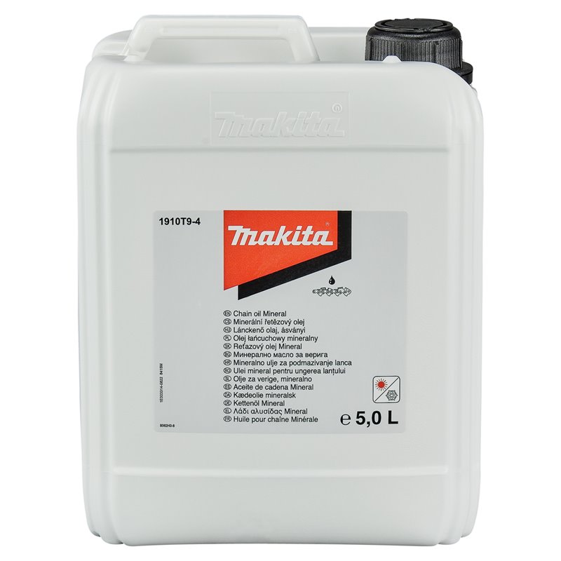 Aceite de cadena mineral , 5l Makita 1910T9-4