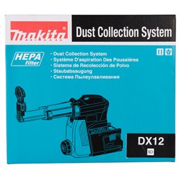 Sistema de recogida de polvo DX12 Makita 191E54-9