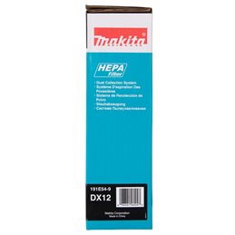 Sistema de recogida de polvo DX12 Makita 191E54-9