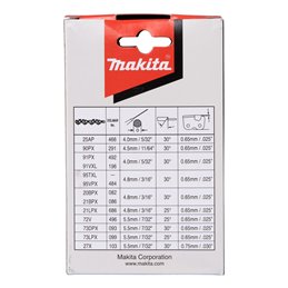 Cadena, 3/8", 1,1 mm, 25 cm, 90PX Makita 191H00-0