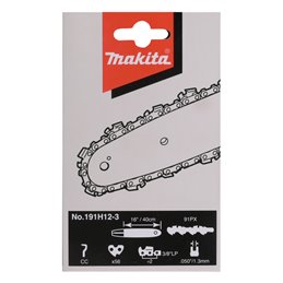 Cadena 3/8", 1,3 mm, 40 cm, 91PX Makita 191H12-3