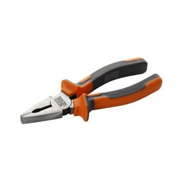 Alicate Universal Mango Bimaterial 160 Mm Alyco Orange Alyco