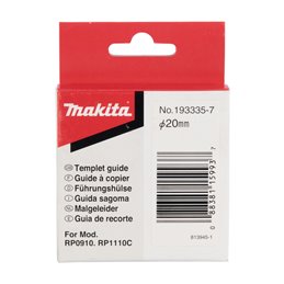 Guía de plantilla 18 x 20 x 13 mm Makita 193335-7