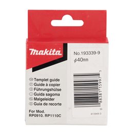 Guía de plantilla 37 x 40 x 13 mm Makita 193339-9