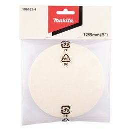 Almohadilla de fieltro de 125 mm Makita 196152-4