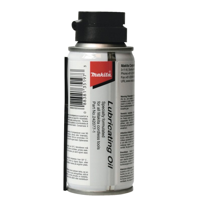 Aceite para clavadora de gas 100 ml Makita 242077-1