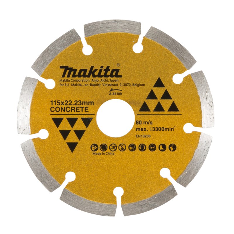 Disco de diamante 115 mm, Seco Makita A-84109