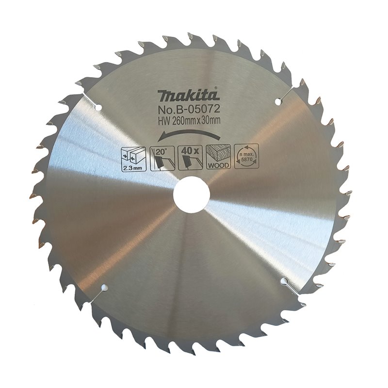 Disco T.C.T 260 mm Makita B-05072