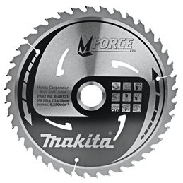 Disco de sierra circular, M-Force T.C.T, 235 x 30 mm, 40 T Makita B-08121