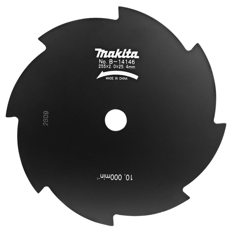 BrushCortar Blade 25,4 x 255 mm, 8 D Makita B-14146