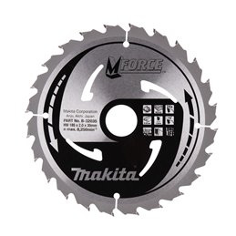 Disco sierra circular , M-parace T.C.T, 185 x 30 mm, 24 D Makita B-32035