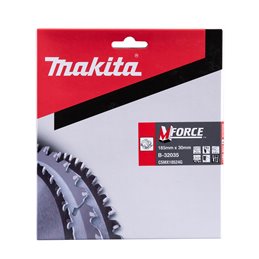 Disco sierra circular , M-parace T.C.T, 185 x 30 mm, 24 D Makita B-32035