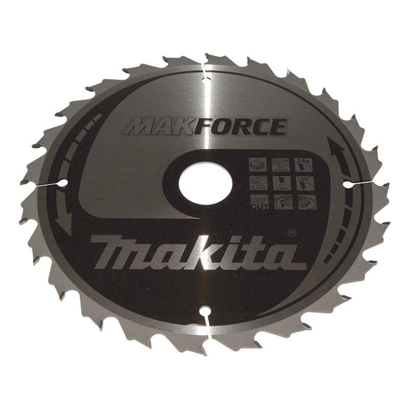 Disco sierra circular , Makparace T.C.T, 210 x 30 mm, 24 D Makita B-32253