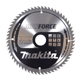 Disco sierra circular , Makparace T.C.T, 190 x 30 mm, 60 D Makita B-32390