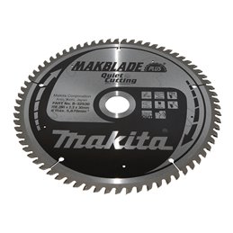 Disco sierra circular , Makblade+ T.C.T, 260 x 30 mm, 70 D Makita B-32530