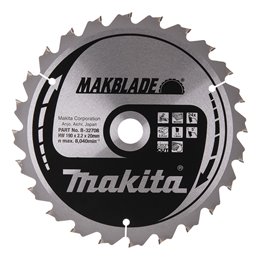 Disco sierra circular , Makblade T.C.T, 190 x 20 mm, 24 D Makita B-32708