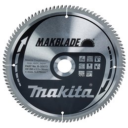 Disco sierra circular , Makblade T.C.T, 260 x 30 mm, 100 D Makita B-32873