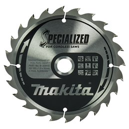 Disco sierra circular  T.C.T, 165 x 20 mm, 24 D Makita B-32910