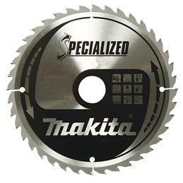 Disco sierra circular , Specialized T.C.T, 20 x 165 mm, 56T Makita B-33021