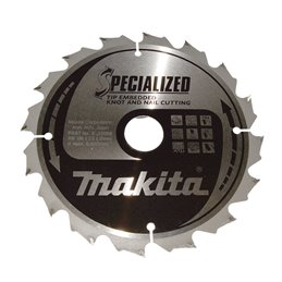 Disco sierra circular , Specialized T.C.T, 190 x 30 mm, 16 D Makita B-33059