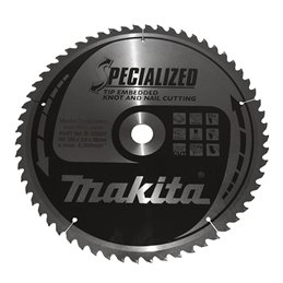 Disco sierra circular , Specialized T.C.T, 355 x 30 mm, 60 D Makita B-33227