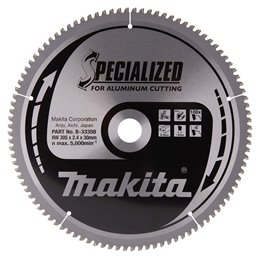 Disco sierra circular , Specialized T.C.T, 305 x 30 mm, 100 D Makita B-33358