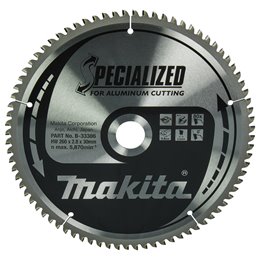 Disco sierra circular , Specialized T.C.T, 260 x 30 mm, 80 D Makita B-33386