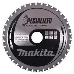 Disco sierra circular , Specialized T.C.T, 185 x 30 mm, 38 D Makita B-33423