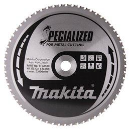 Disco sierra circular , Specialized T.C.T, 305 x 25,4 mm, 60 D Makita B-33439