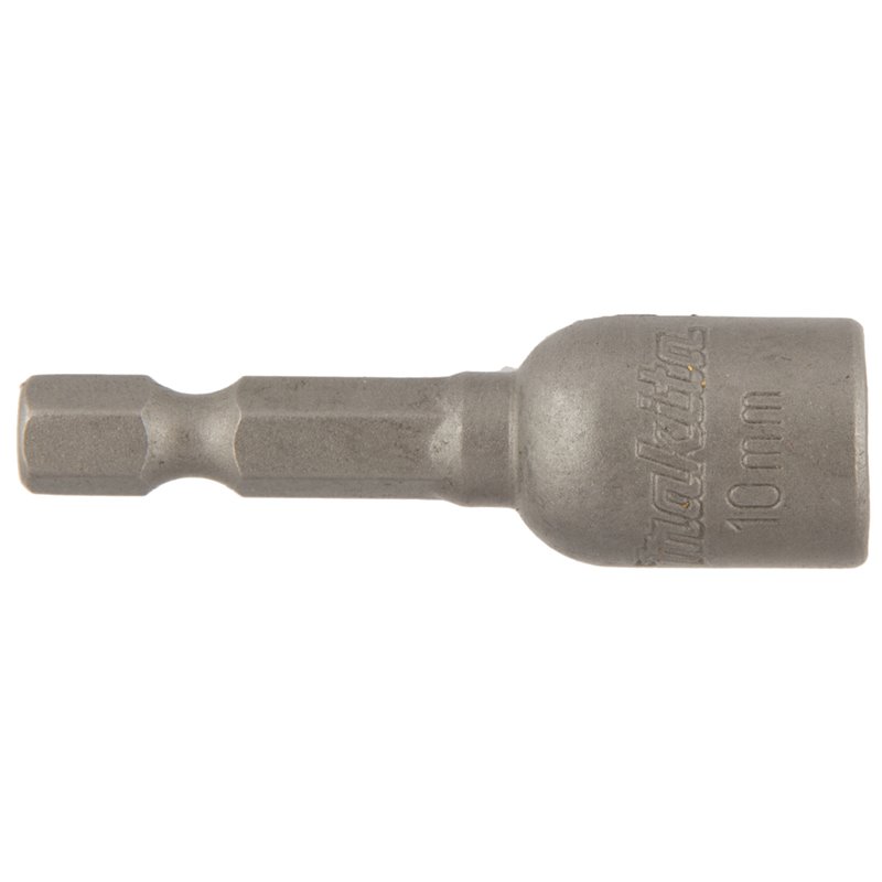 Llave de vaso magnética, 10 x 50 mm, 1/4" Makita B-38722