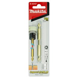 Punta doble Impact Gold, PH1, 90 mm Makita B-45157