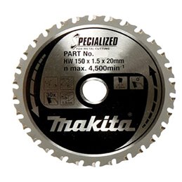 Disco sierra circular , Specialized T.C.T, 150 x 20 mm, 32 D Makita B-47036