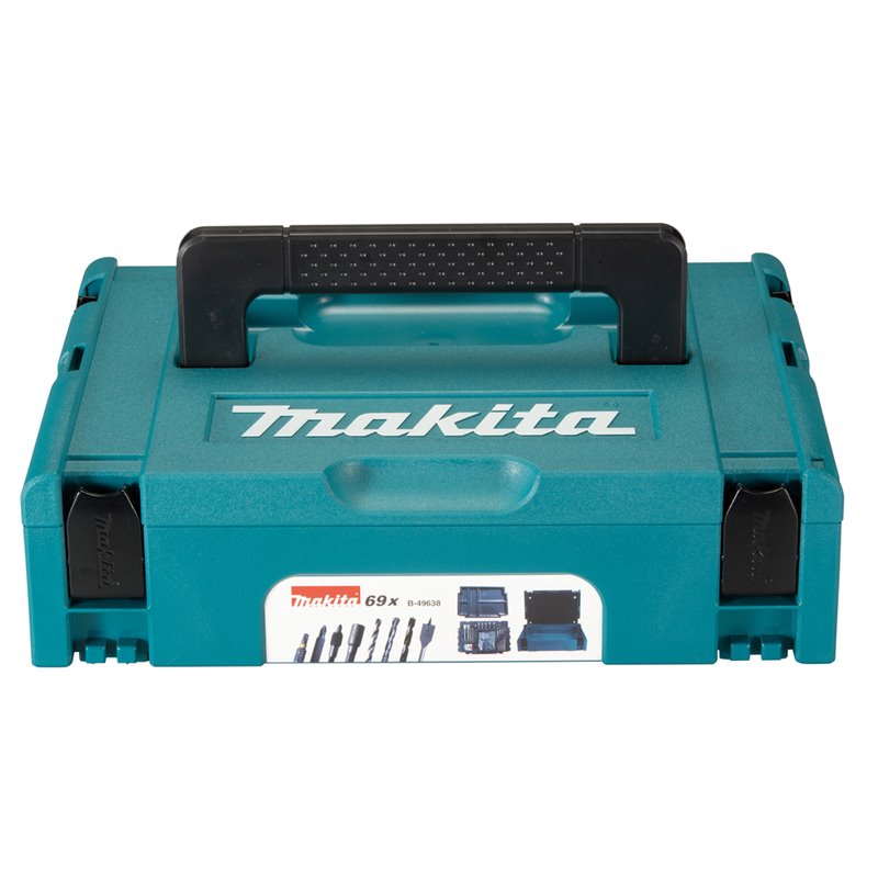 Makpac Set de brocas , 69 pcs Makita B-49638