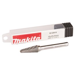 Muela TCT 10 x 25 x 6 mm,, Corte de diamante, LA Makita B-52819